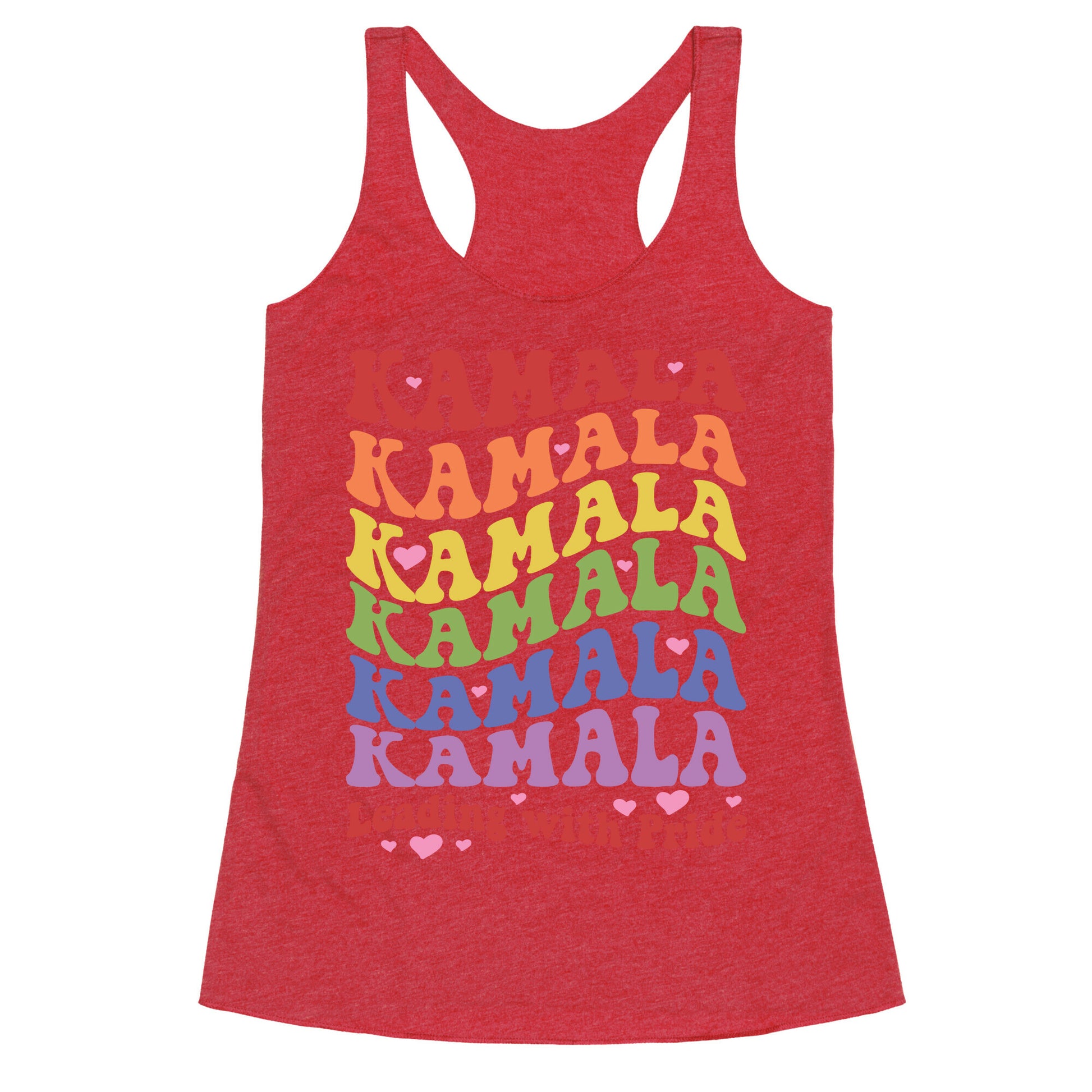 Kamala Leading With Pride Racerback Tank