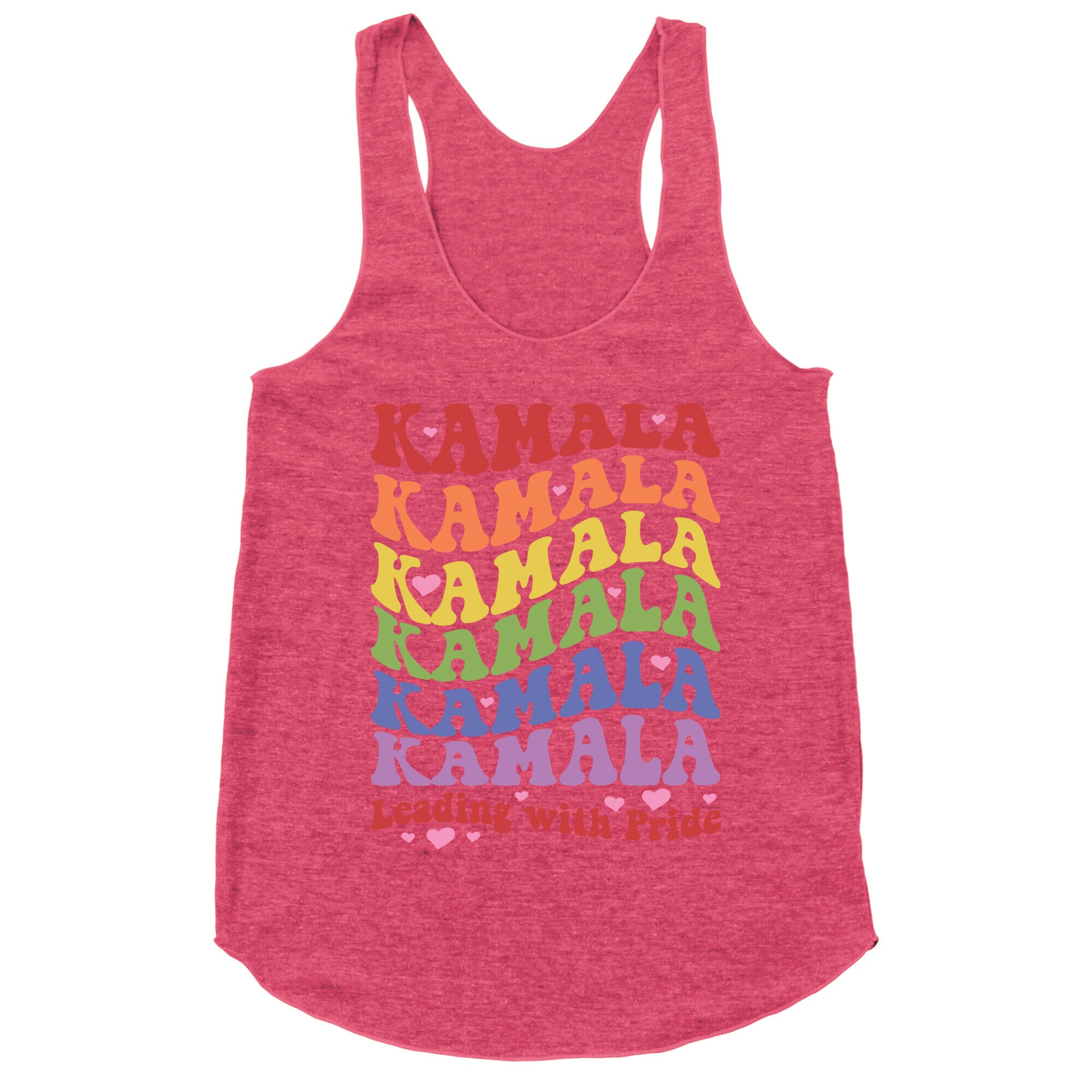 Kamala Leading With Pride Racerback Tank