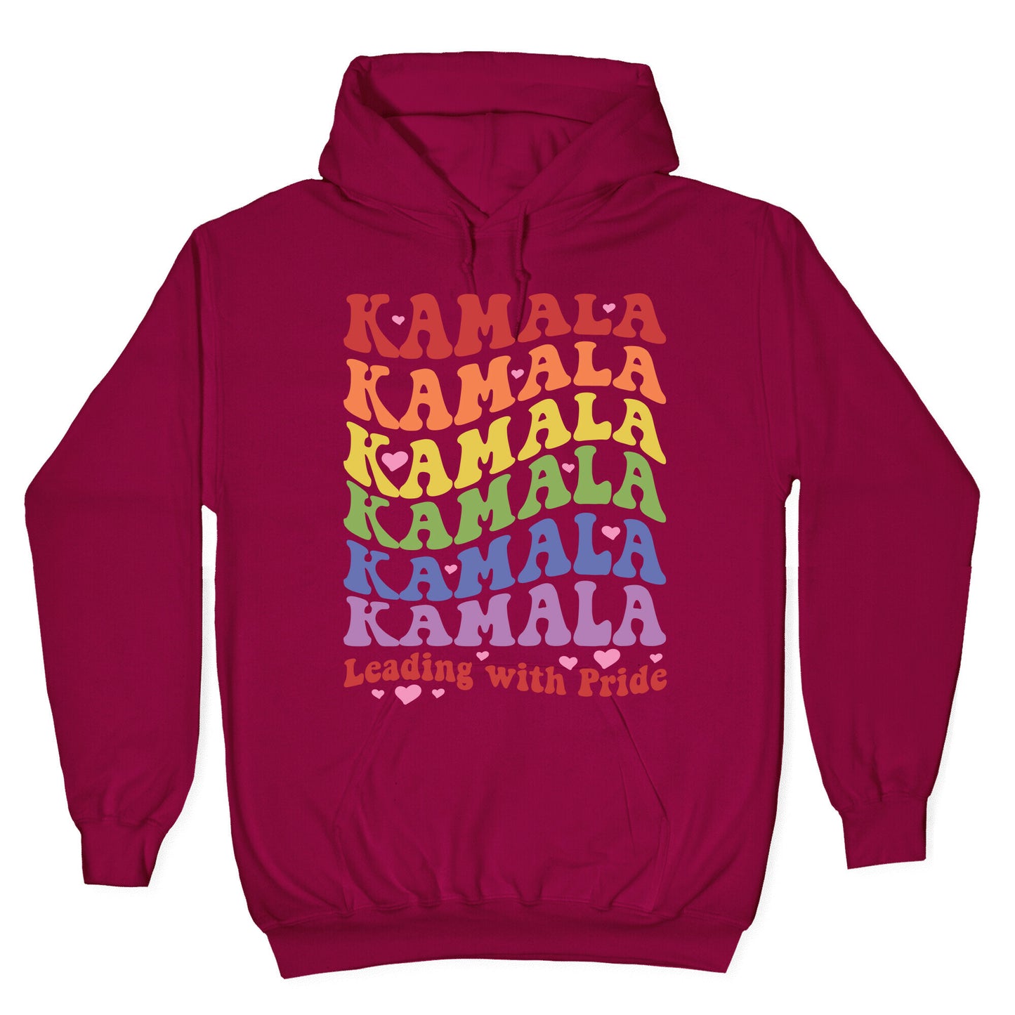 Kamala Leading With Pride Hoodie