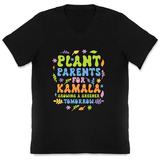 Plant Parents for Kamala V-Neck