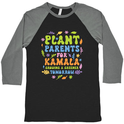 Plant Parents for Kamala Baseball Tee