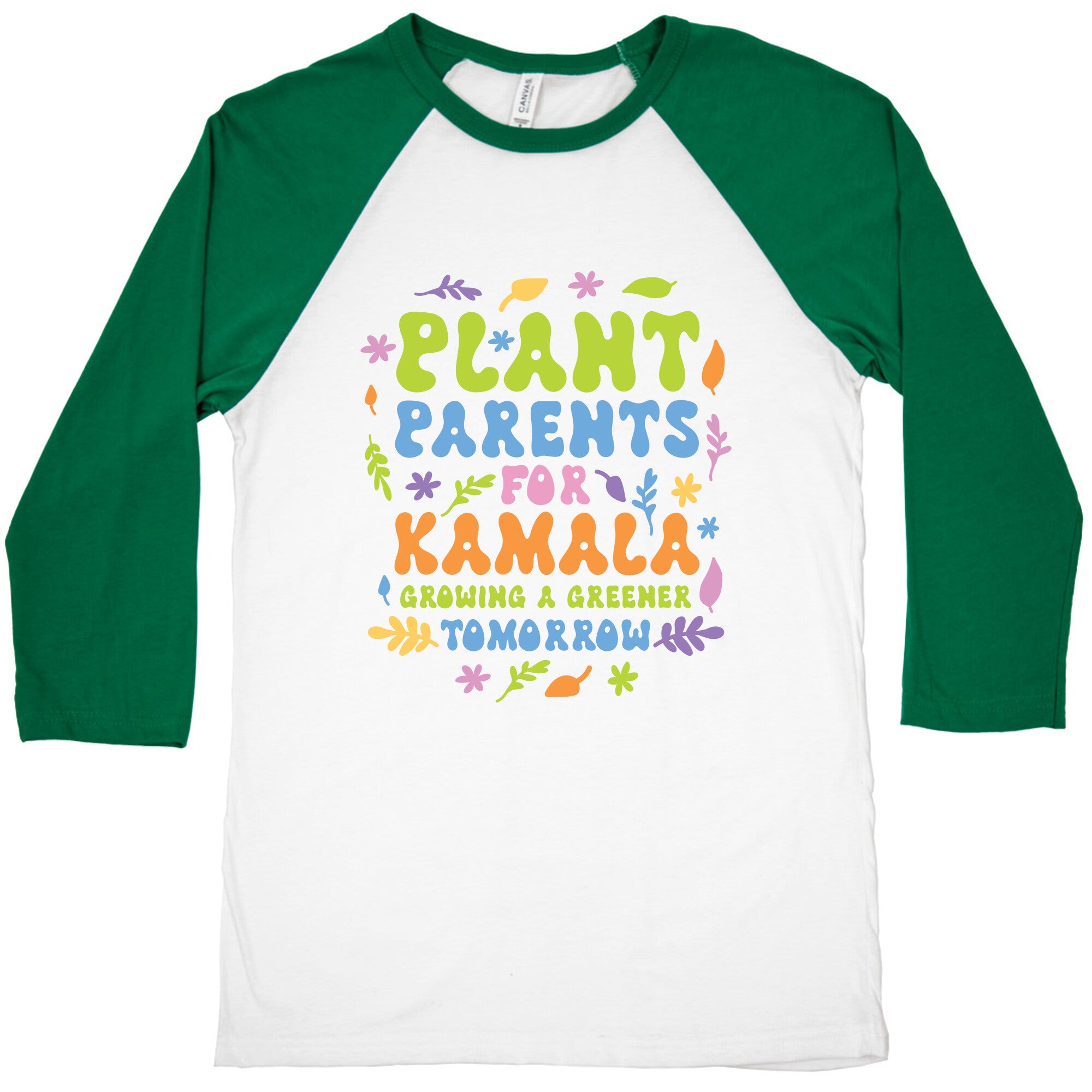 Plant Parents for Kamala Baseball Tee