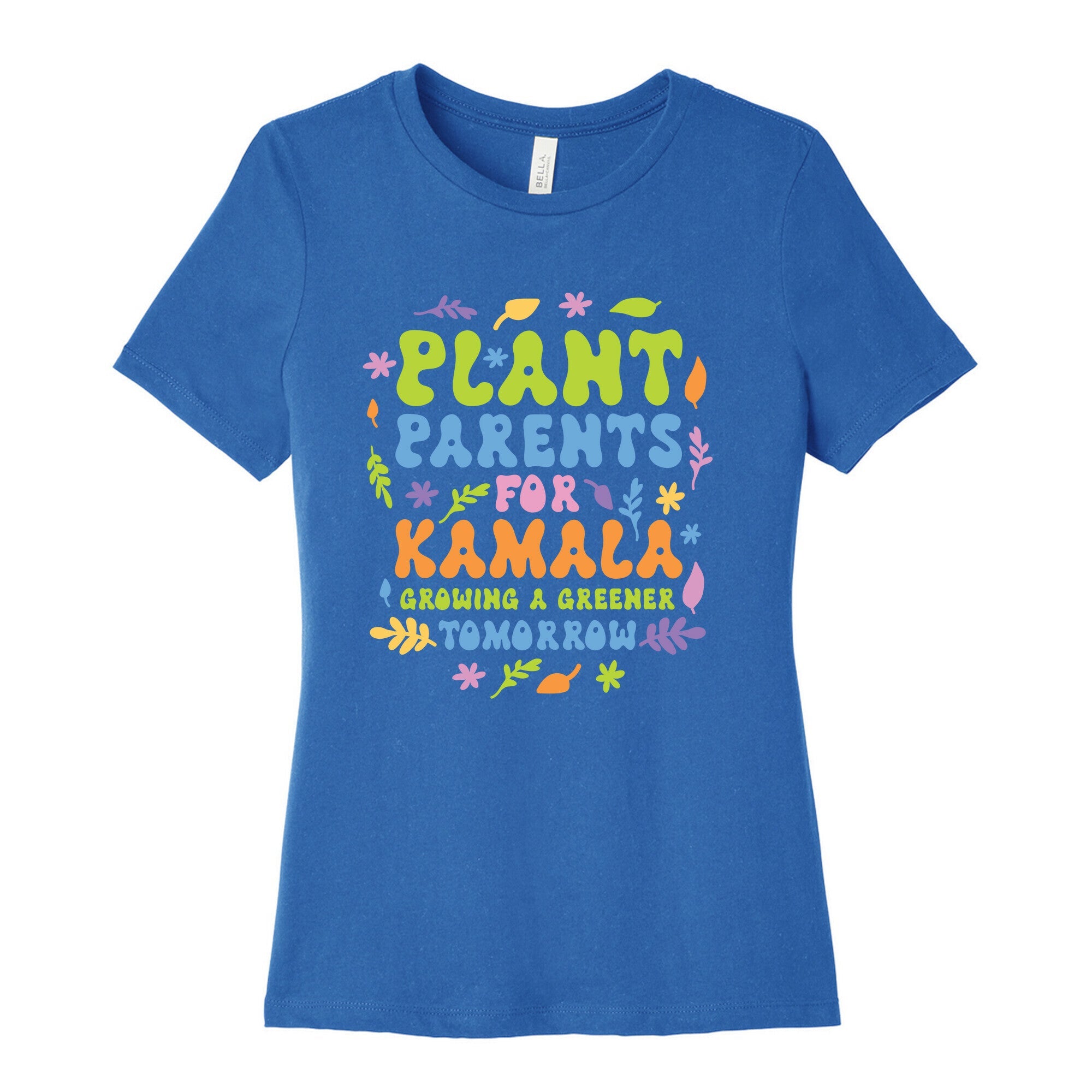 Plant Parents for Kamala Womens Cotton Tee