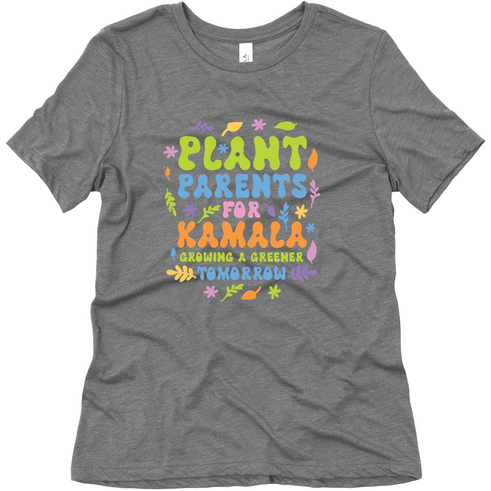 Plant Parents for Kamala Womens Triblend Tee