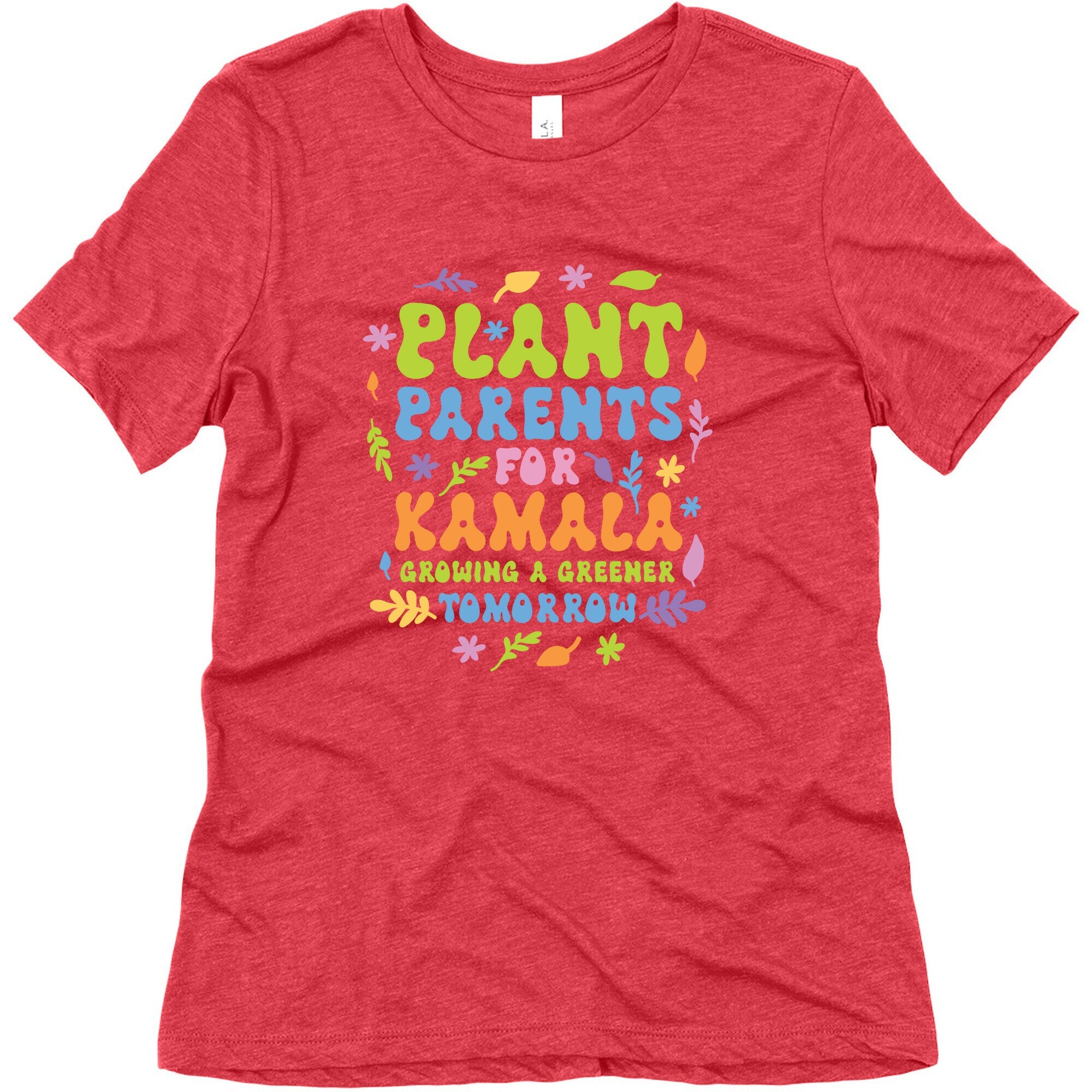 Plant Parents for Kamala Womens Triblend Tee