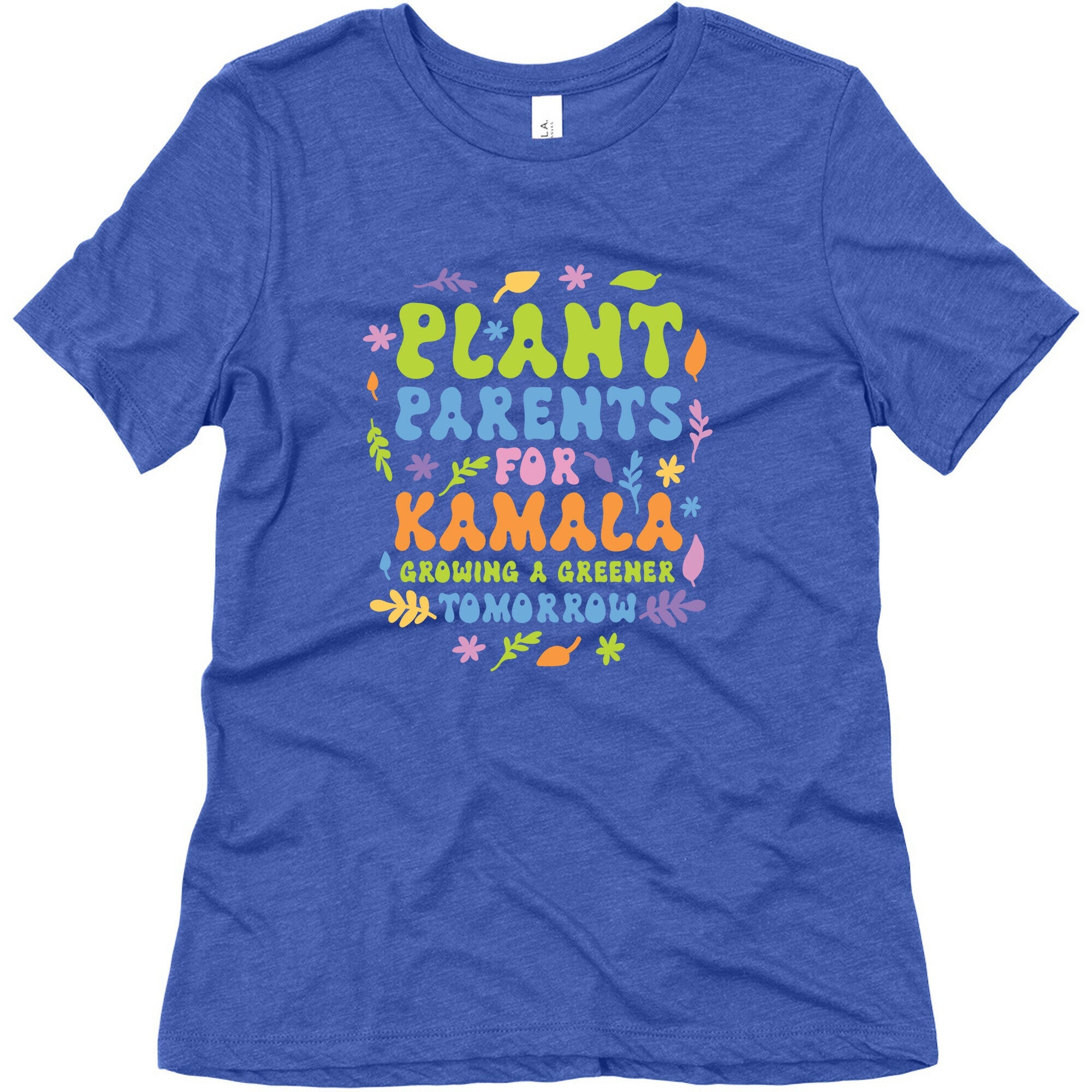 Plant Parents for Kamala Womens Triblend Tee