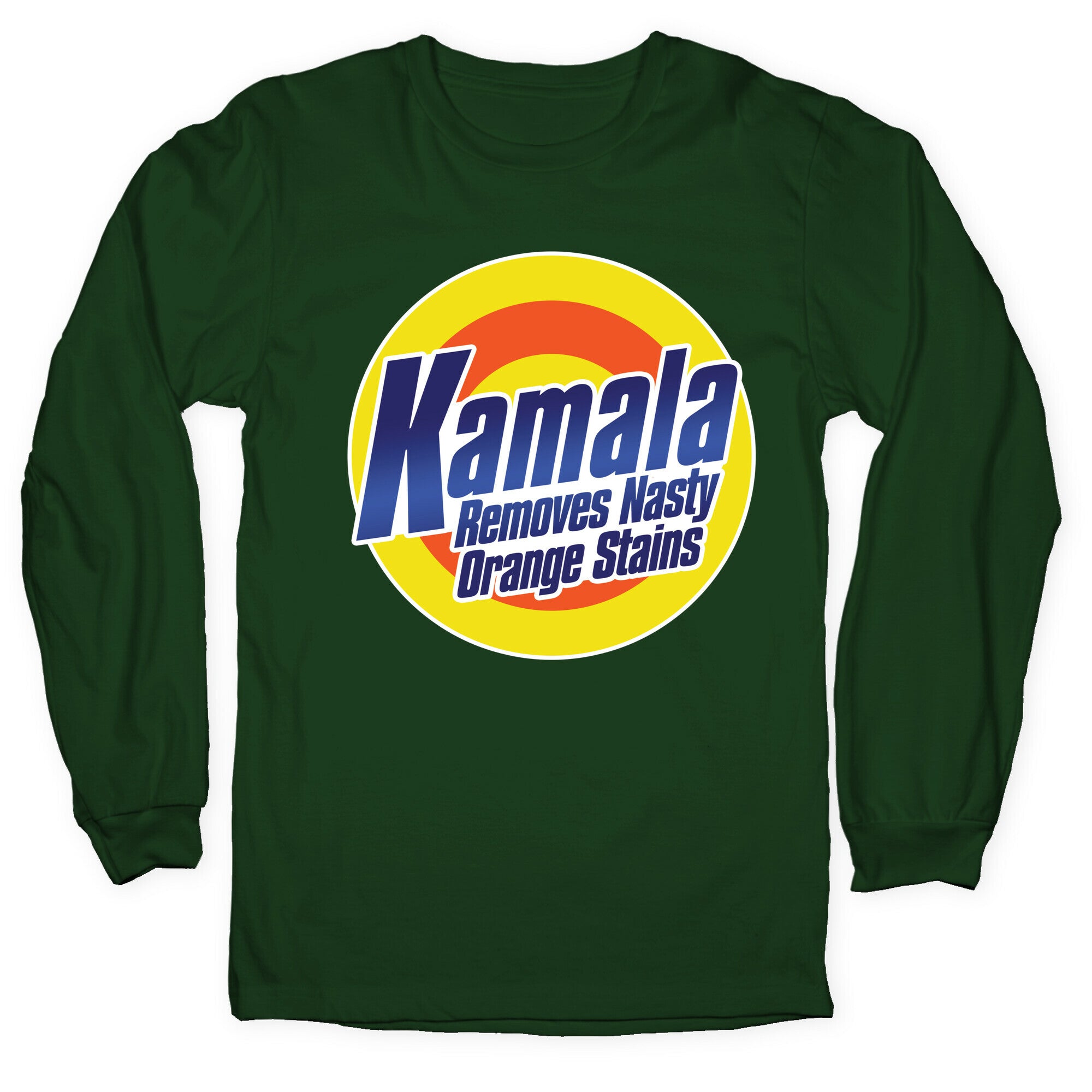 Kamala Removes Nasty Orange Stains Longsleeve Tee
