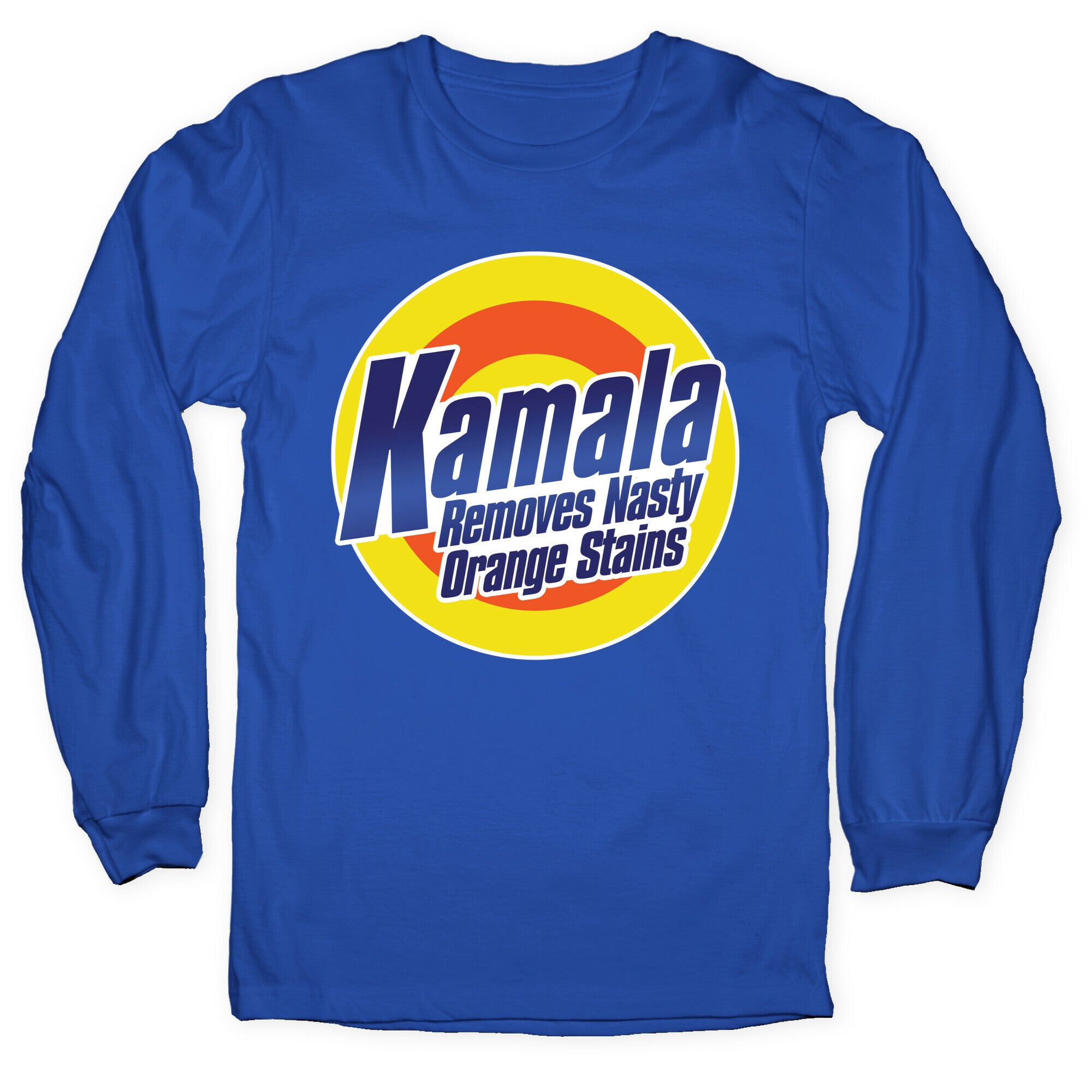 Kamala Removes Nasty Orange Stains Longsleeve Tee