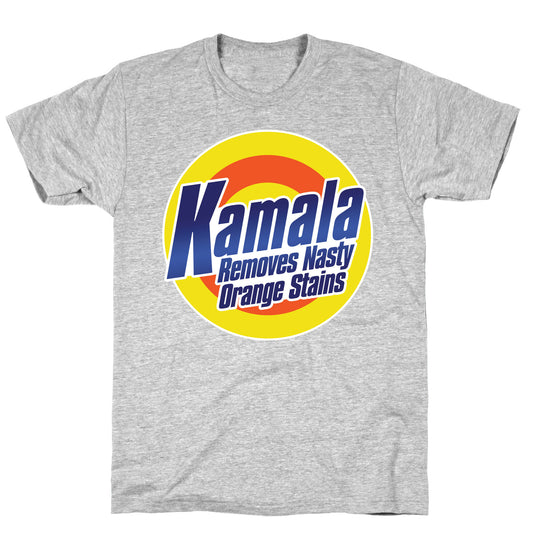 Kamala Removes Nasty Orange Stains T-Shirt