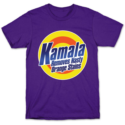 Kamala Removes Nasty Orange Stains T-Shirt
