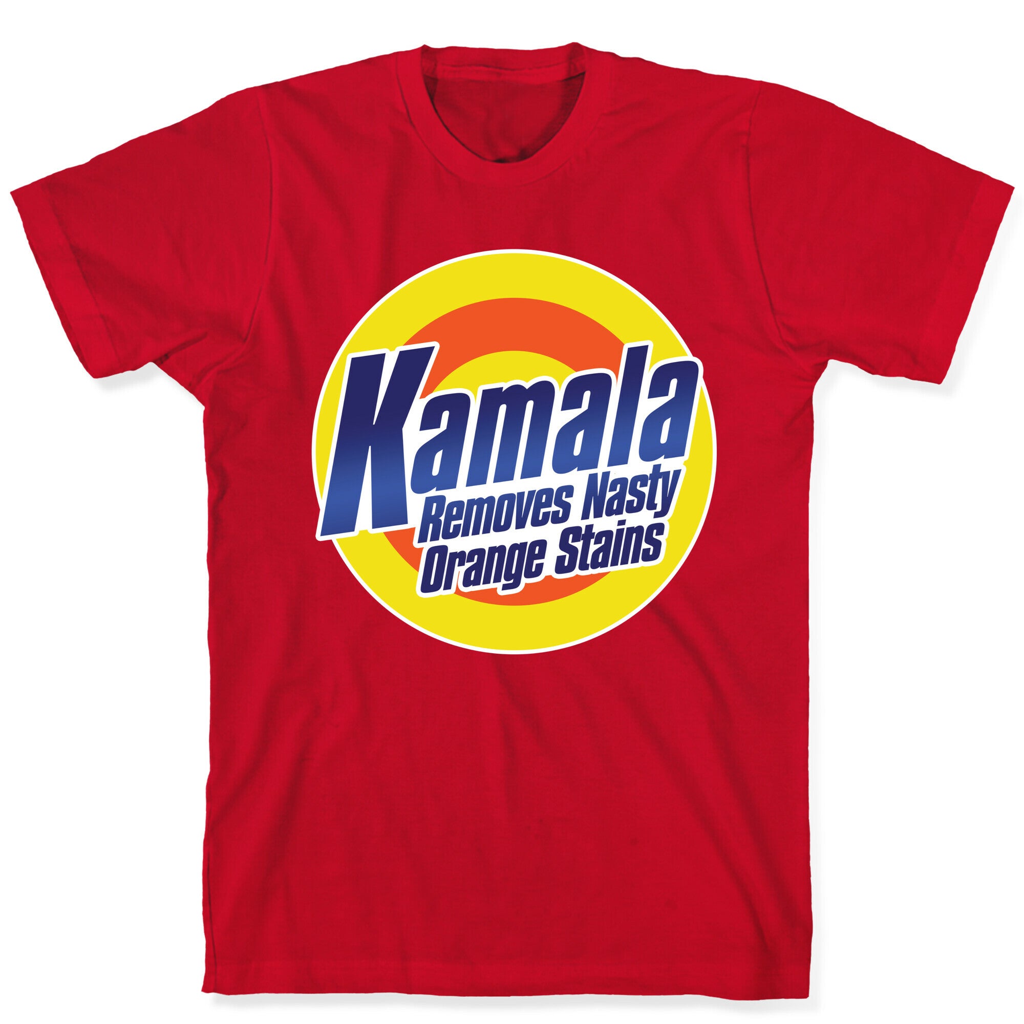 Kamala Removes Nasty Orange Stains T-Shirt