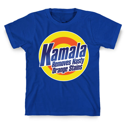 Kamala Removes Nasty Orange Stains T-Shirt
