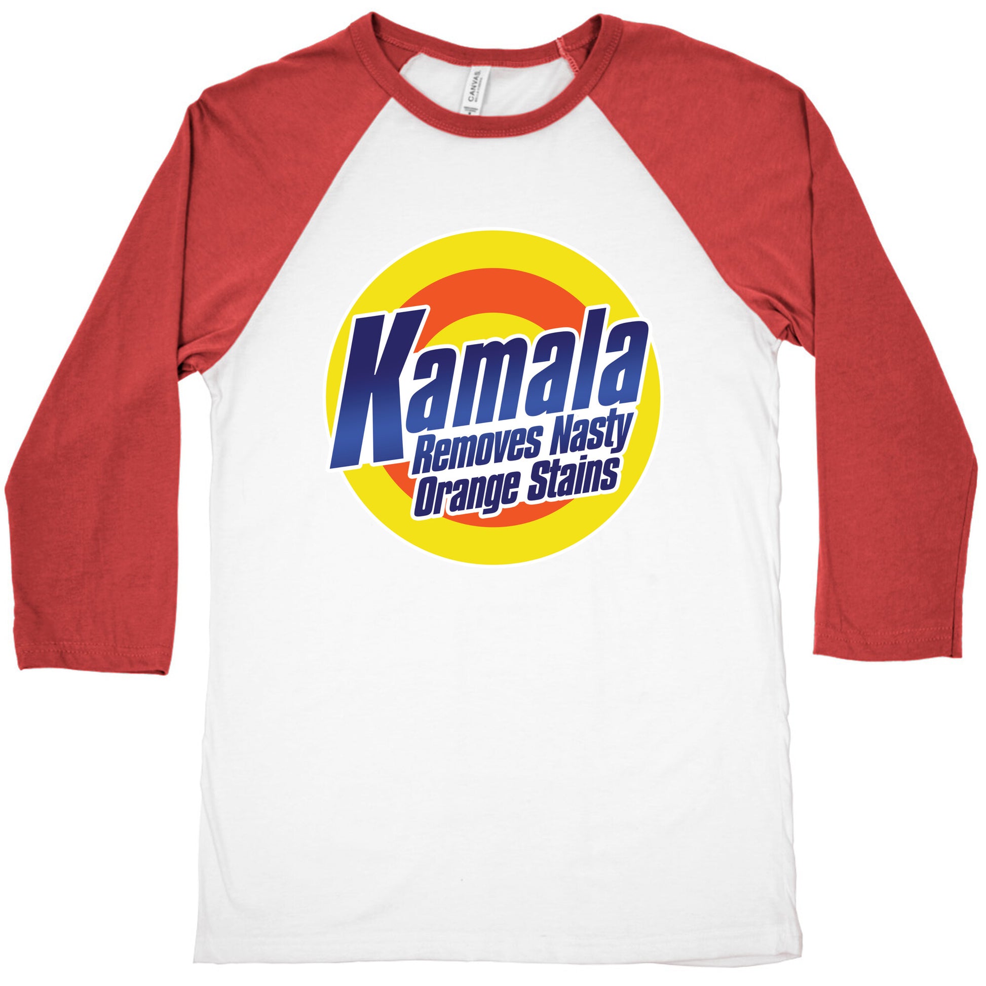Kamala Removes Nasty Orange Stains Baseball Tee