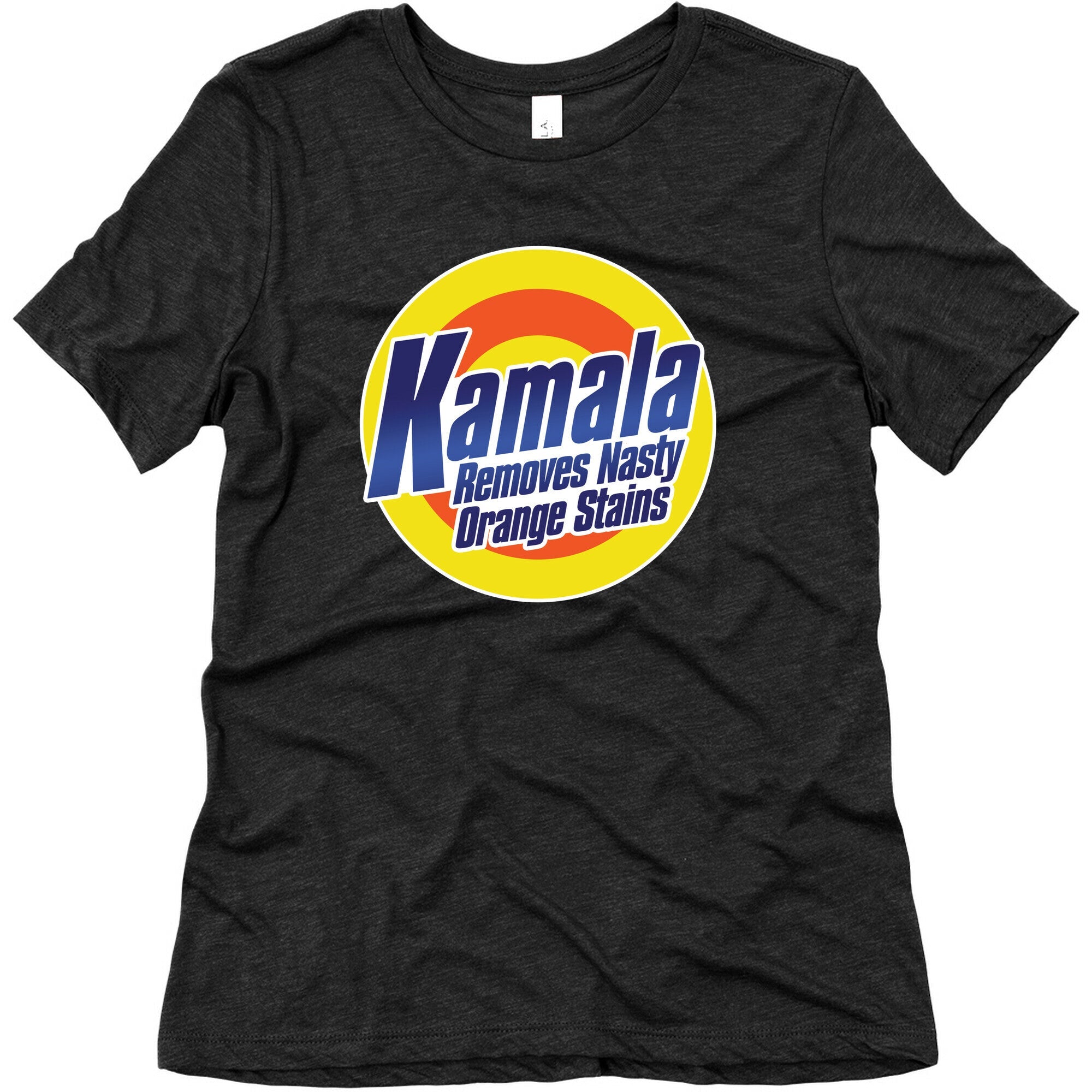 Kamala Removes Nasty Orange Stains Womens Triblend Tee