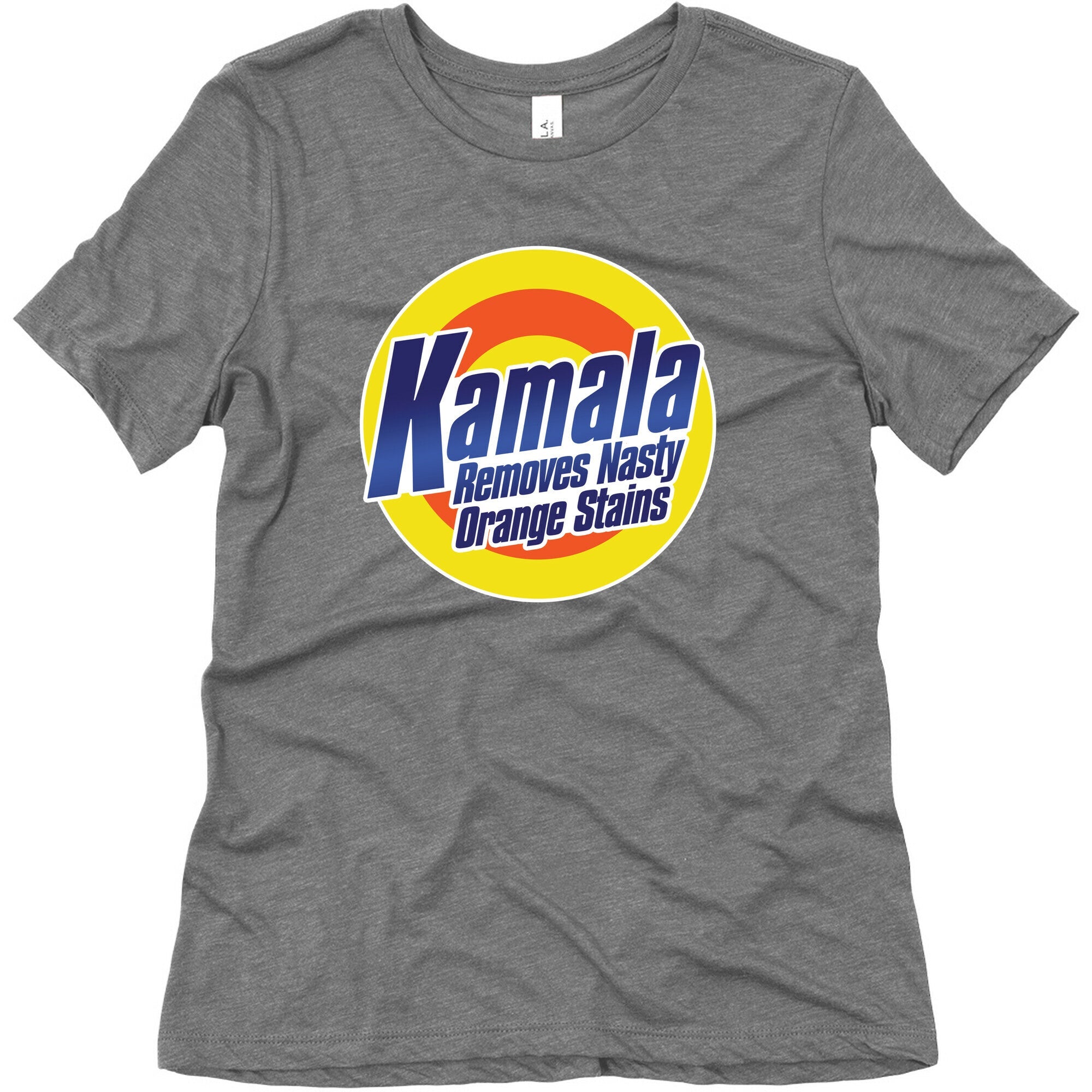 Kamala Removes Nasty Orange Stains Womens Triblend Tee