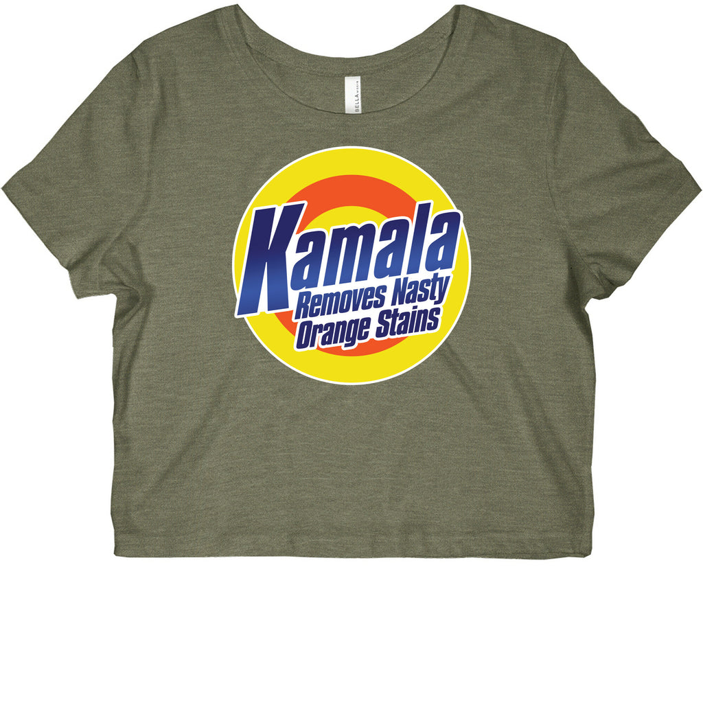 Kamala Removes Nasty Orange Stains Graphic Baby Tee