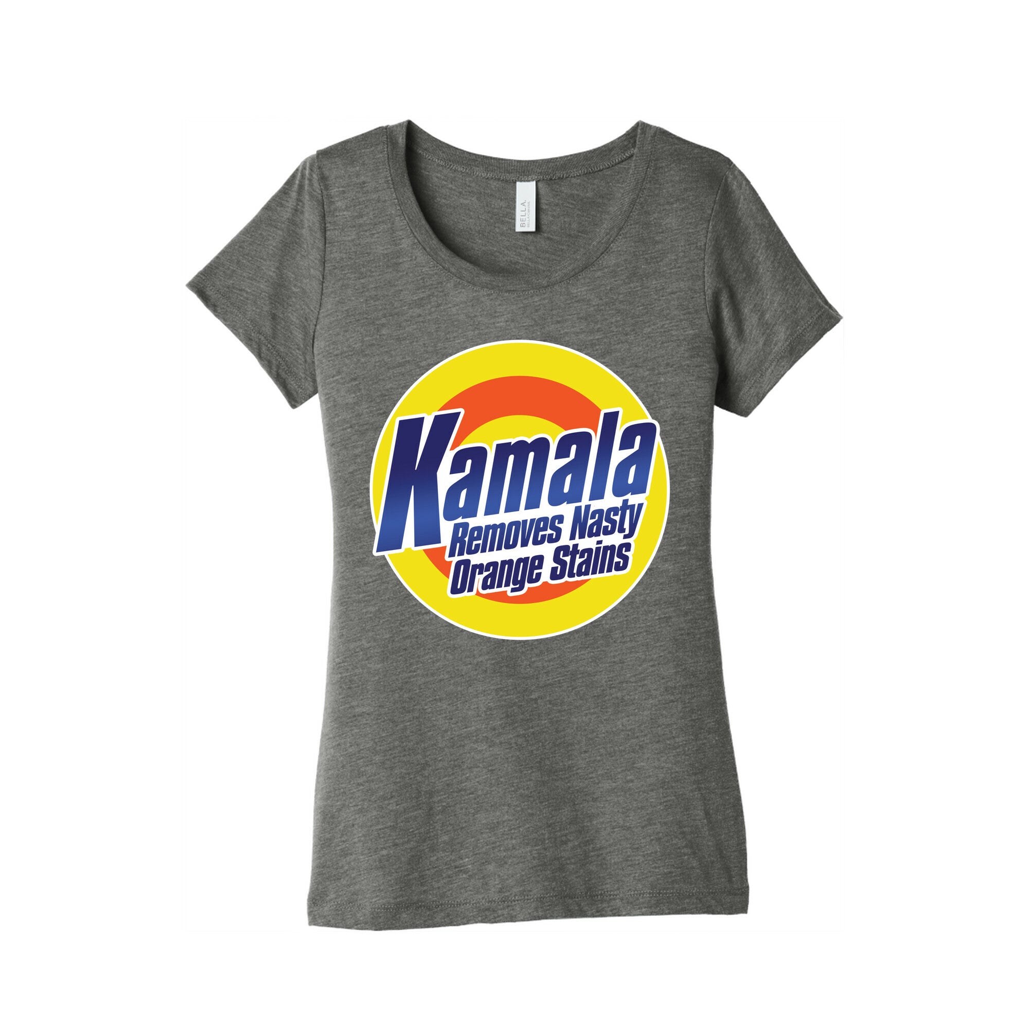 Kamala Removes Nasty Orange Stains Womens Triblend Tee