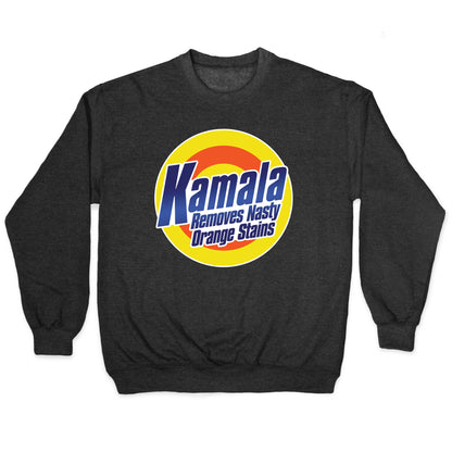 Kamala Removes Nasty Orange Stains Crewneck Sweatshirt