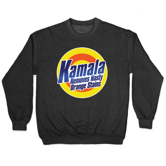 Kamala Removes Nasty Orange Stains Crewneck Sweatshirt