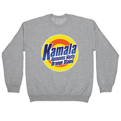 Kamala Removes Nasty Orange Stains Crewneck Sweatshirt