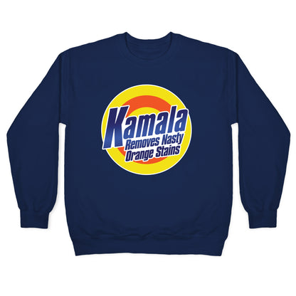 Kamala Removes Nasty Orange Stains Crewneck Sweatshirt