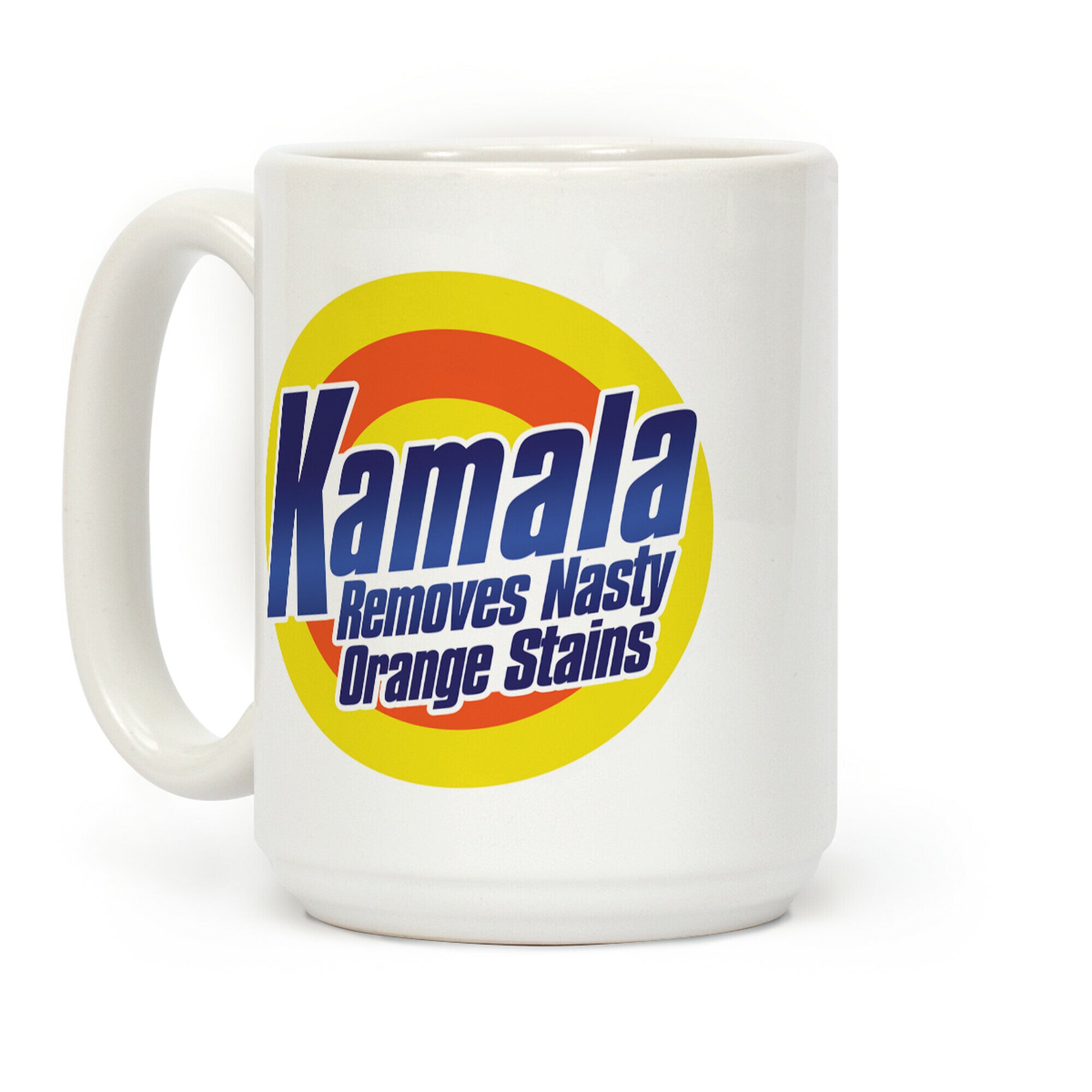 Kamala Removes Nasty Orange Stains Coffee Mug