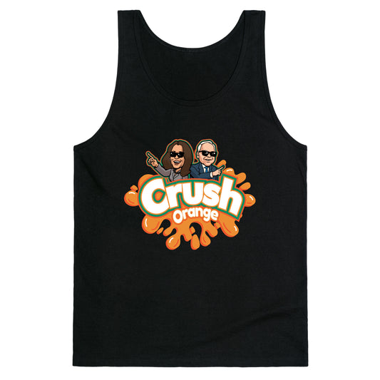 Orange Crush Harris Walz 2024 Tank Top