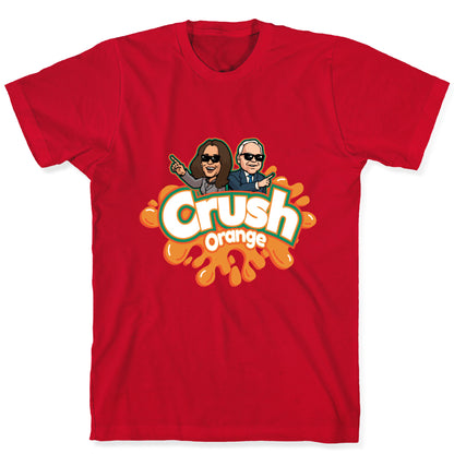 Orange Crush Harris Walz 2024 T-Shirt