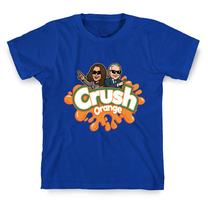Orange Crush Harris Walz 2024 T-Shirt