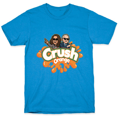 Orange Crush Harris Walz 2024 T-Shirt