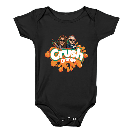Orange Crush Harris Walz 2024 Baby One-Piece