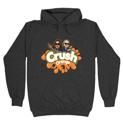 Orange Crush Harris Walz 2024 Hoodie
