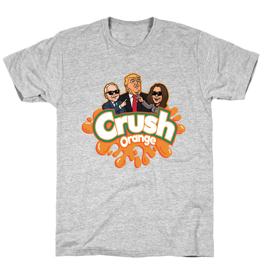 Orange Crush Harris Walz 2024 T-Shirt