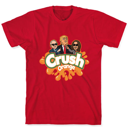 Orange Crush Harris Walz 2024 T-Shirt