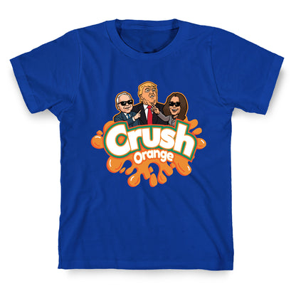Orange Crush Harris Walz 2024 T-Shirt