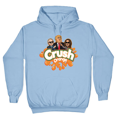 Orange Crush Harris Walz 2024 Hoodie