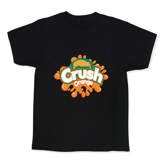 Orange Crush Harris Walz 2024 Kids Tee