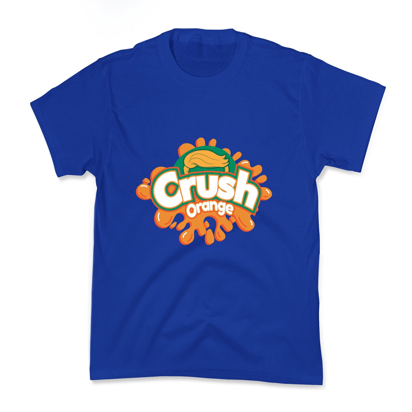 Orange Crush Harris Walz 2024 Kids Tee