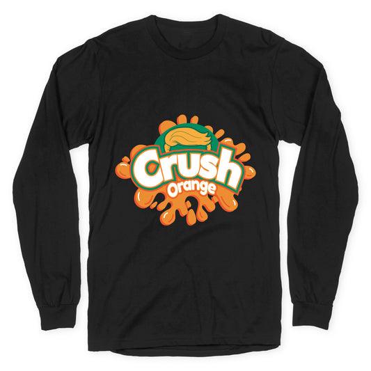 Orange Crush Harris Walz 2024 Longsleeve Tee