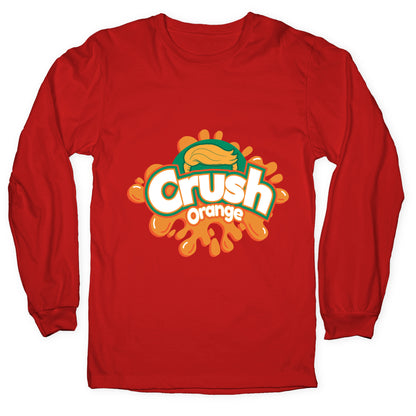 Orange Crush Harris Walz 2024 Longsleeve Tee