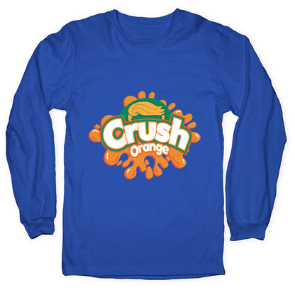 Orange Crush Harris Walz 2024 Longsleeve Tee