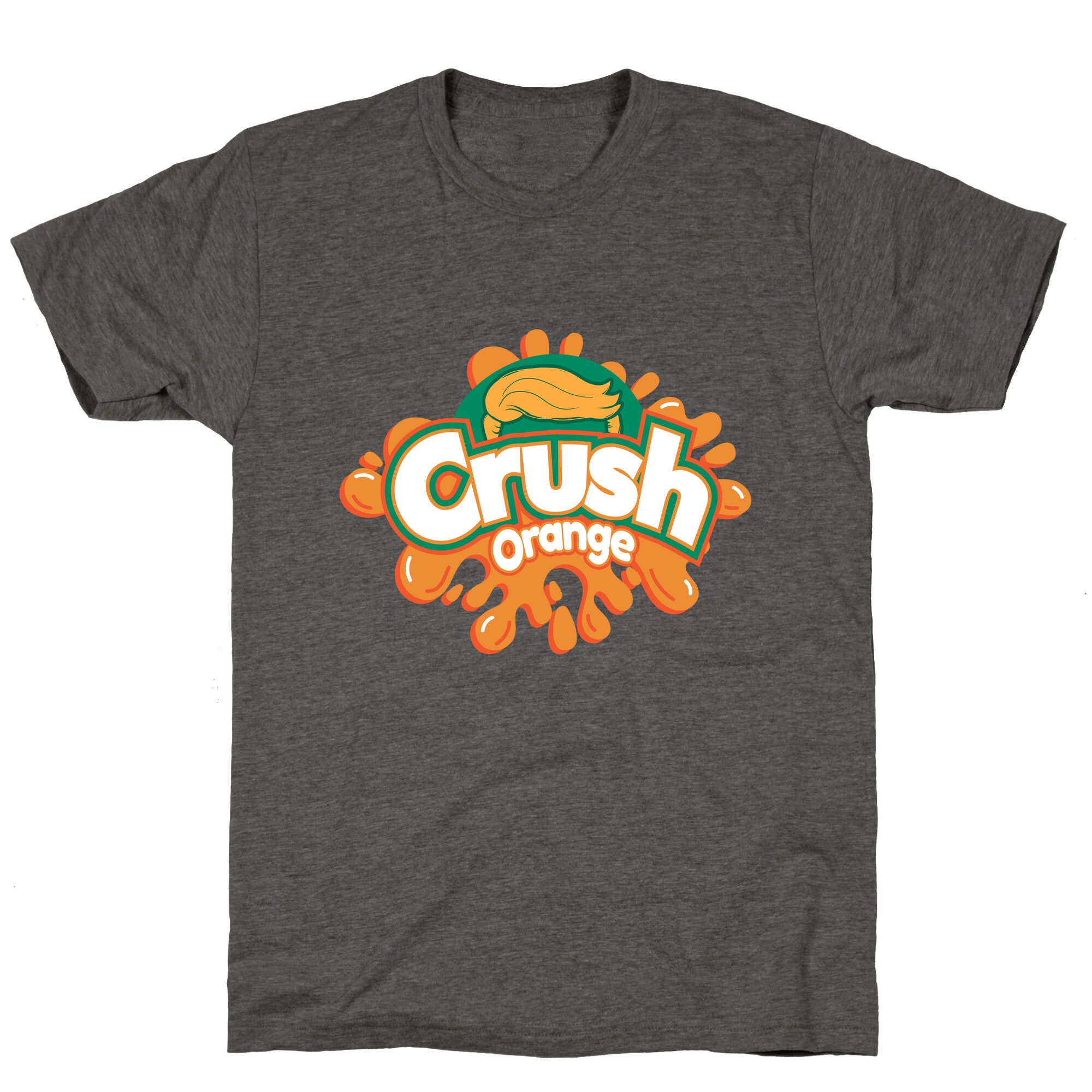 Orange Crush Harris Walz 2024 Unisex Triblend Tee