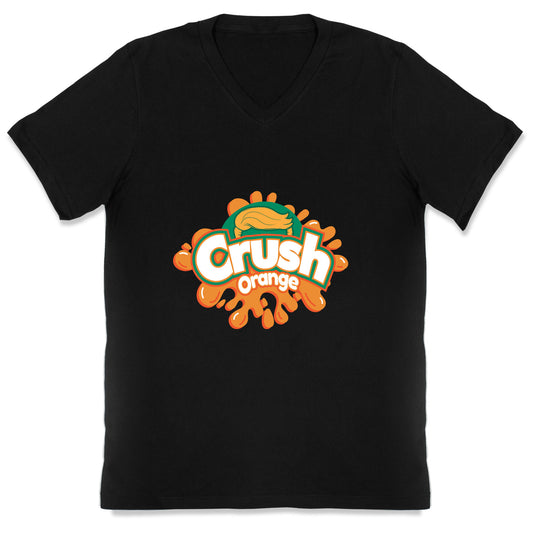 Orange Crush Harris Walz 2024 V-Neck