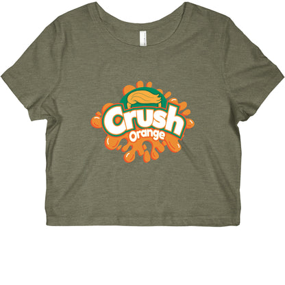 Orange Crush Harris Walz 2024 Graphic Baby Tee