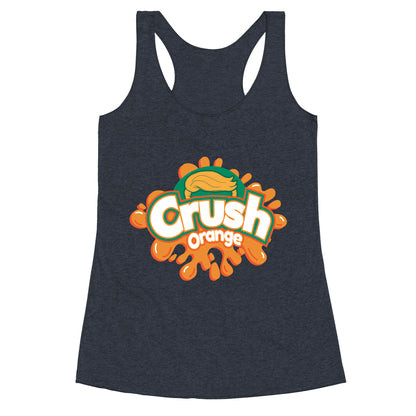 Orange Crush Harris Walz 2024 Racerback Tank