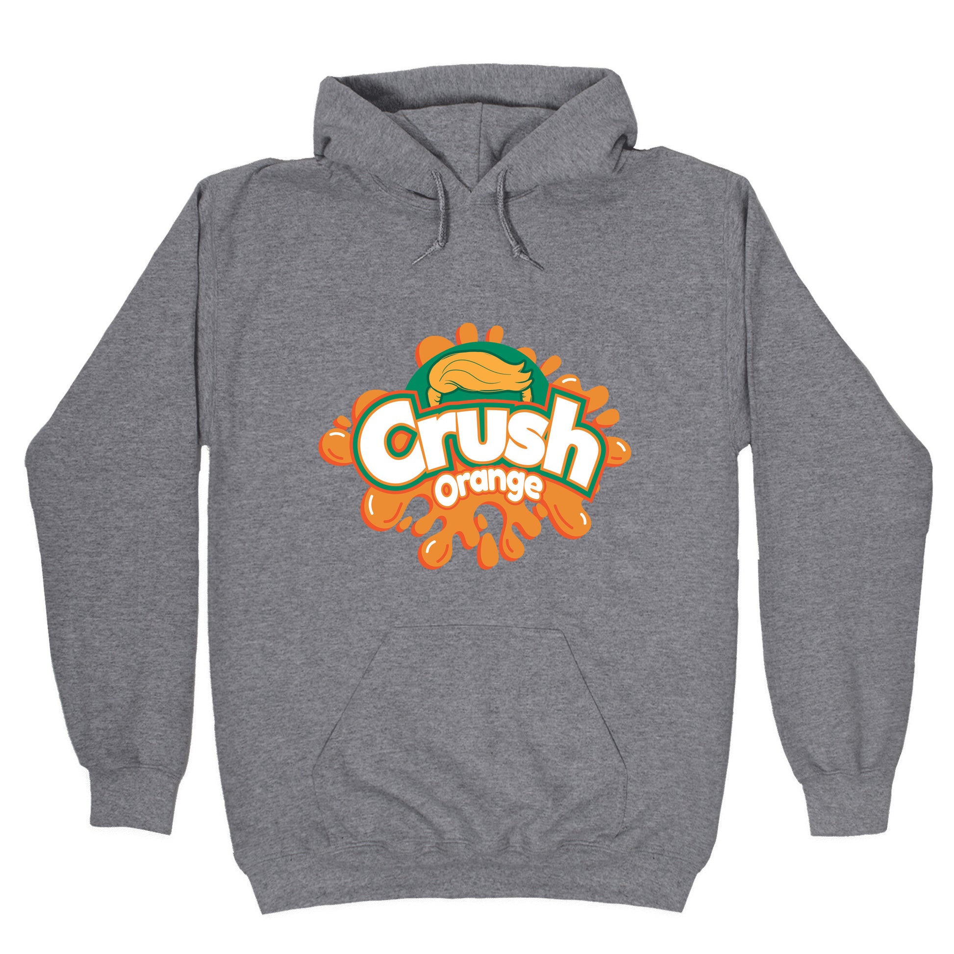 Orange Crush Harris Walz 2024 Hoodie