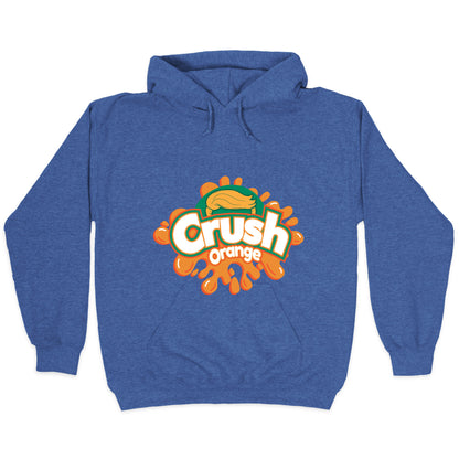 Orange Crush Harris Walz 2024 Hoodie