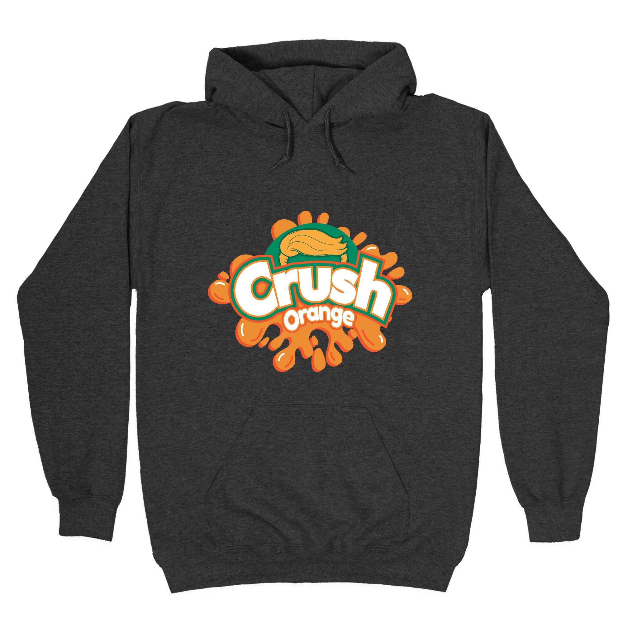 Orange Crush Harris Walz 2024 Hoodie