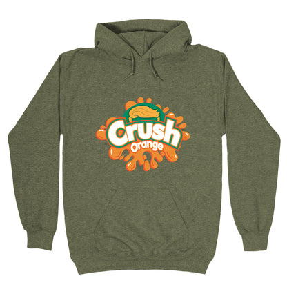 Orange Crush Harris Walz 2024 Hoodie