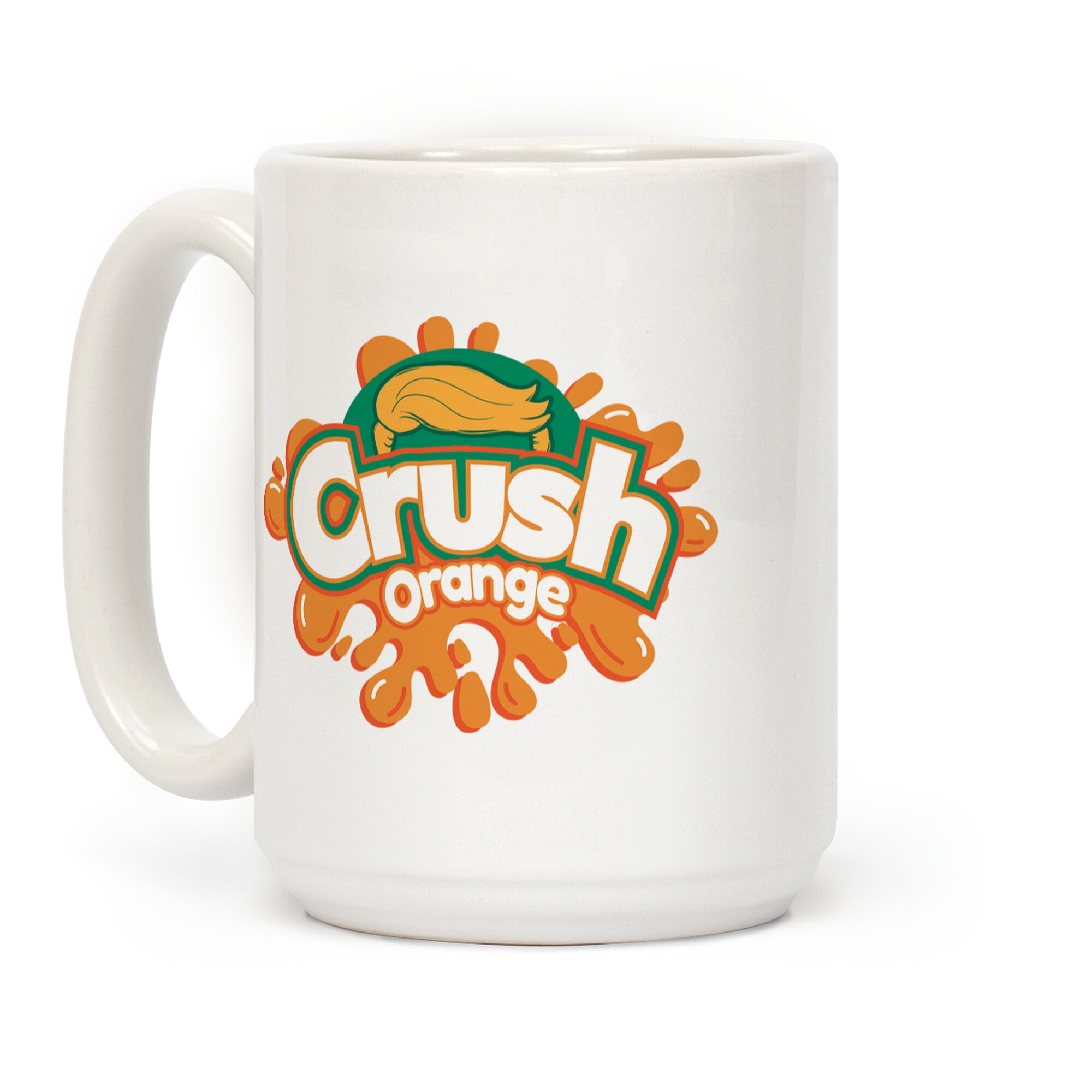Orange Crush Harris Walz 2024 Coffee Mug